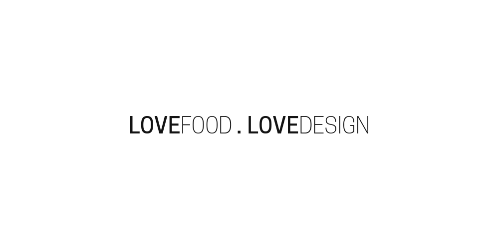 Love Food Love Design Logo